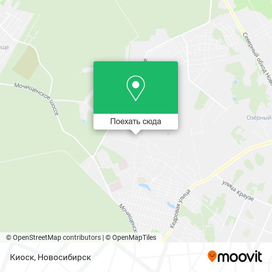 Карта Киоск