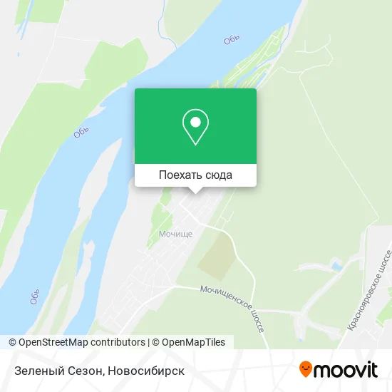 Карта Зеленый Сезон