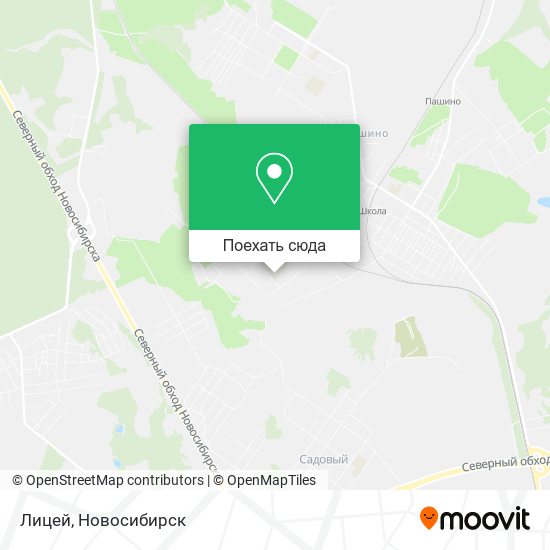 Карта Лицей
