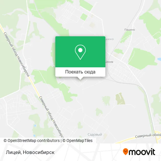 Карта Лицей