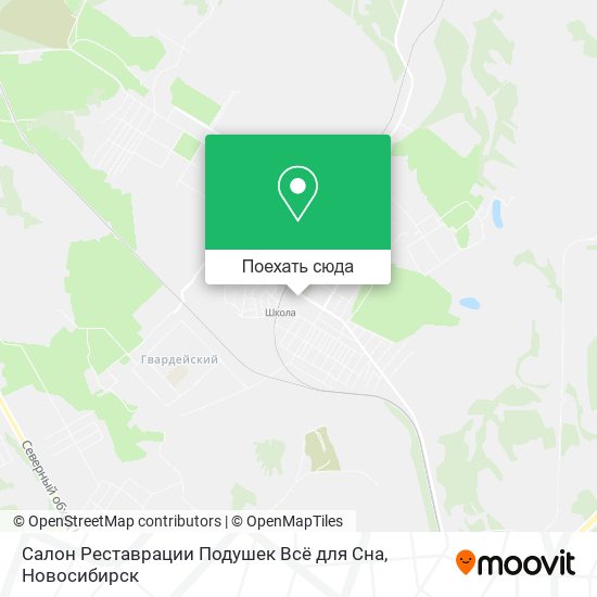 Карта Салон Реставрации Подушек Всё для Сна