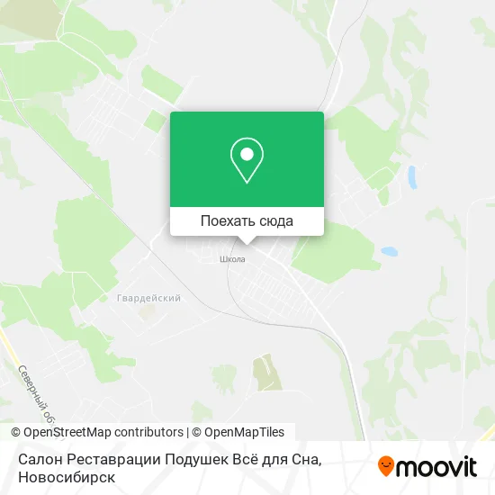 Карта Салон Реставрации Подушек Всё для Сна