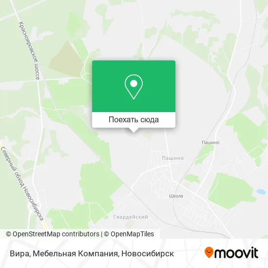 Карта Вира, Мебельная Компания