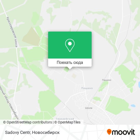 Карта Sadovy Centr