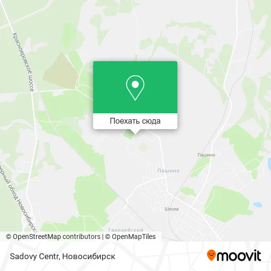 Карта Sadovy Centr