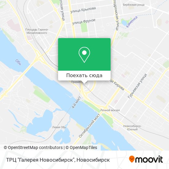 Карта новосибирска автовокзал