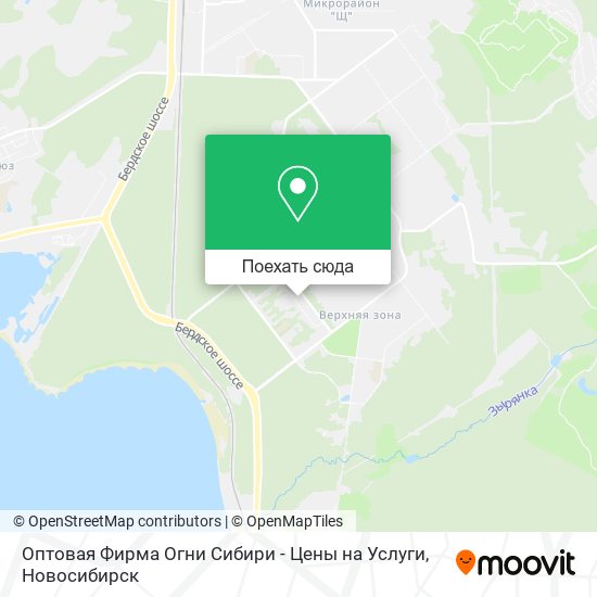 Карта Оптовая Фирма Огни Сибири - Цены на Услуги