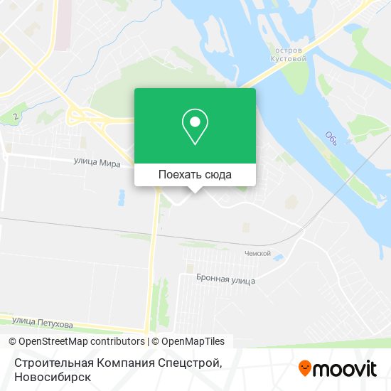 Карта Строительная Компания Спецстрой