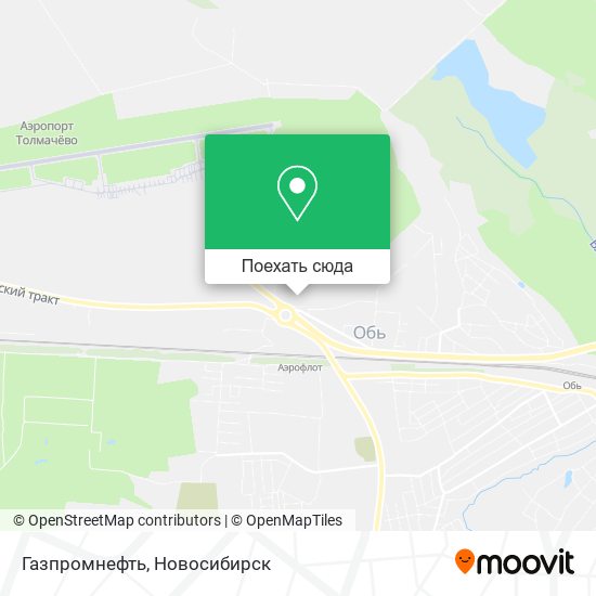 Карта Газпромнефть
