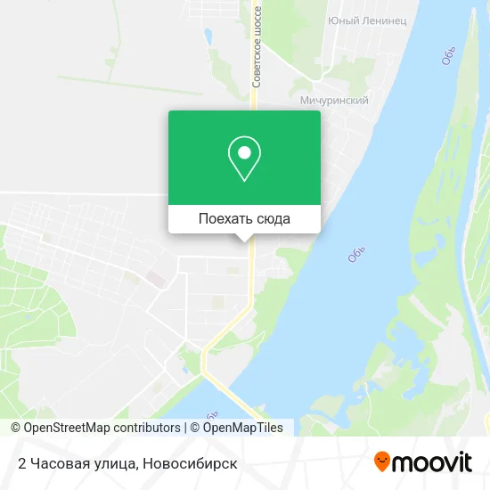 Карта 2 Часовая улица