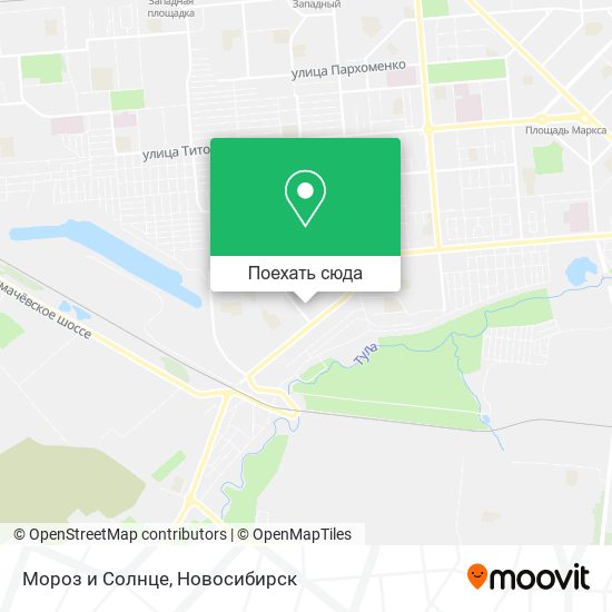 Карта Мороз и Солнце