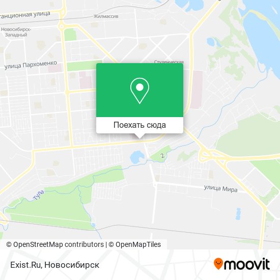 Карта Exist.Ru