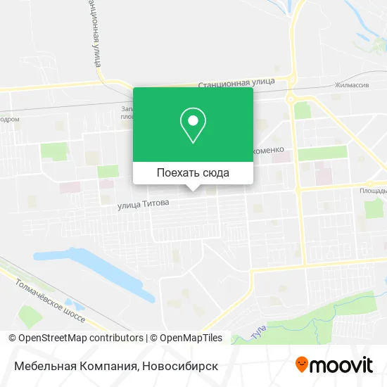 Карта Мебельная Компания
