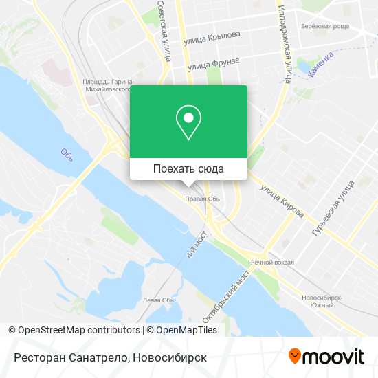Карта Ресторан Санатрело