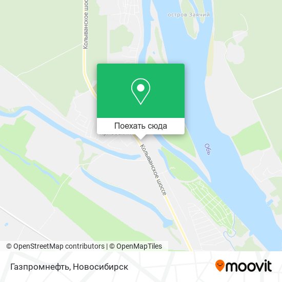 Карта Газпромнефть