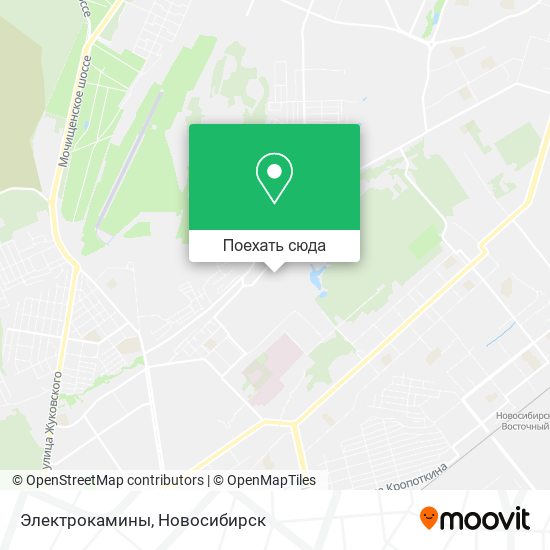 Карта Электрокамины