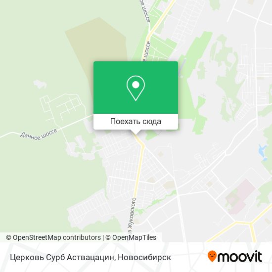 Карта Церковь Сурб Аствацацин