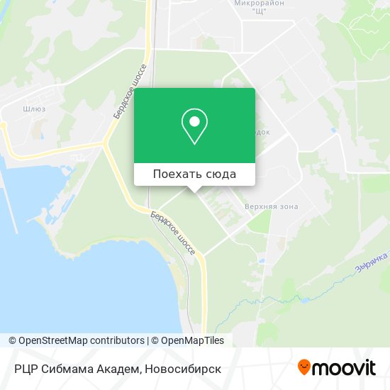 Карта РЦР Сибмама Академ