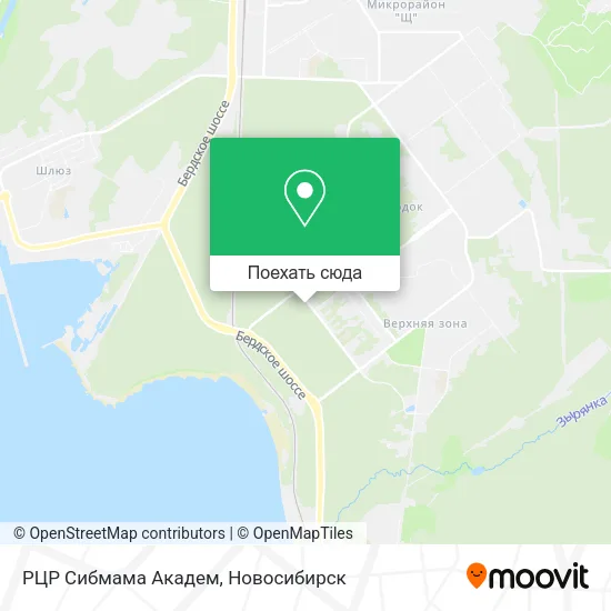 Карта РЦР Сибмама Академ