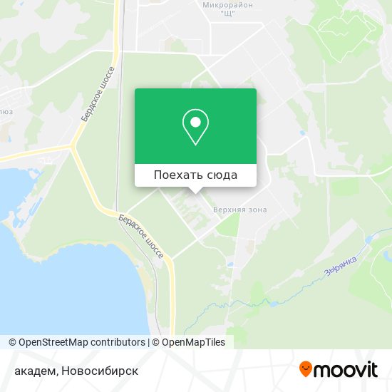 Карта академ