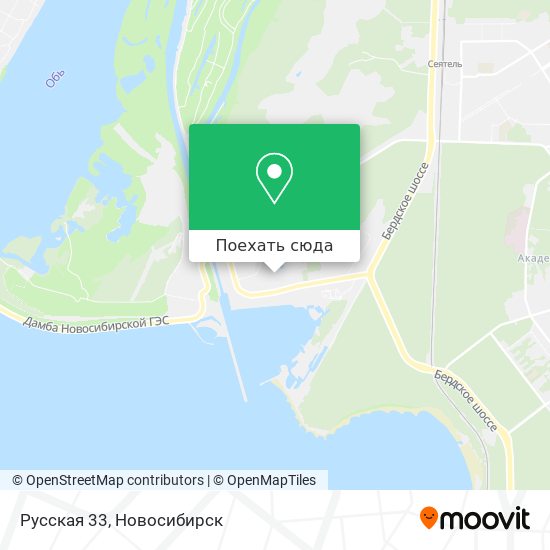 Карта Русская 33
