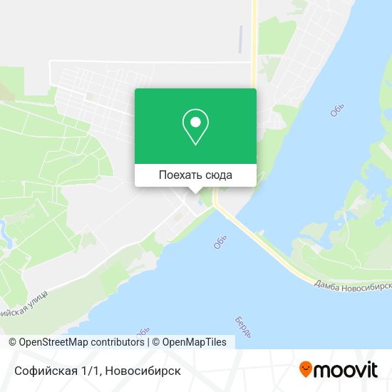 Карта Софийская 1/1