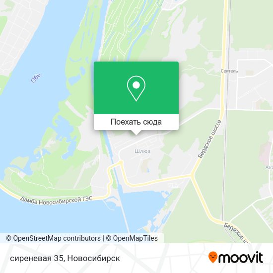 Карта сиреневая 35