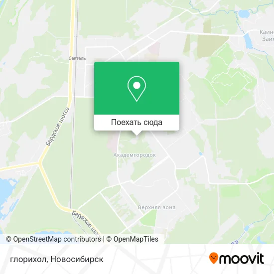 Карта глорихол
