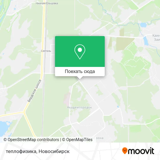 Карта теплофизика