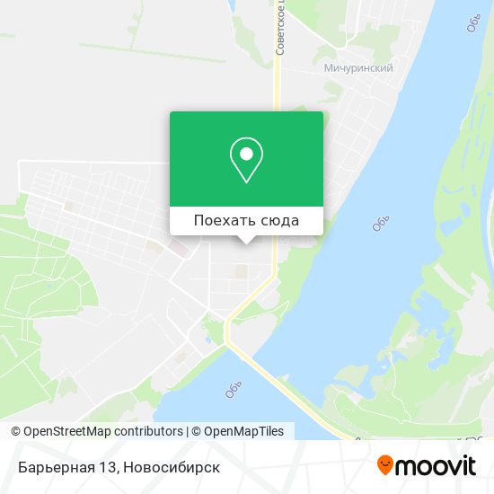Карта Барьерная 13