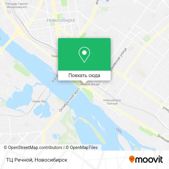 Карта ТЦ Речной
