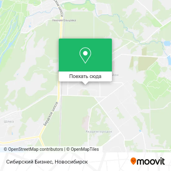 Карта Сибирский Бизнес