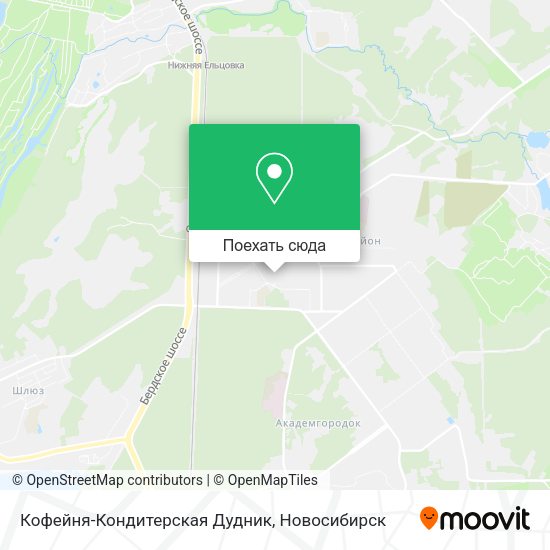 Карта Кофейня-Кондитерская Дудник