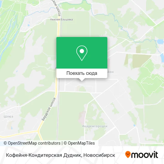 Карта Кофейня-Кондитерская Дудник