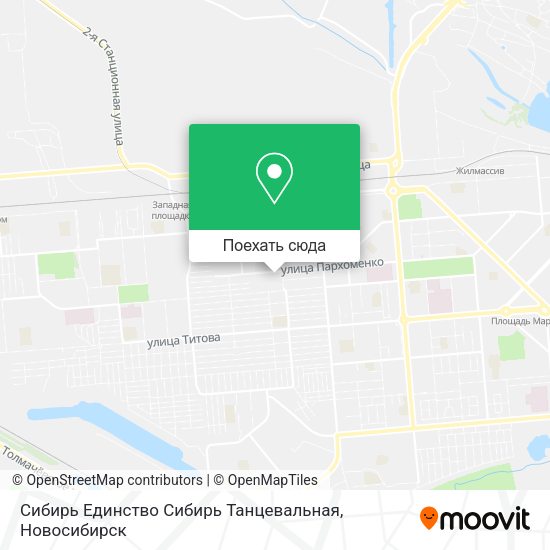 Карта Сибирь Единство Сибирь Танцевальная