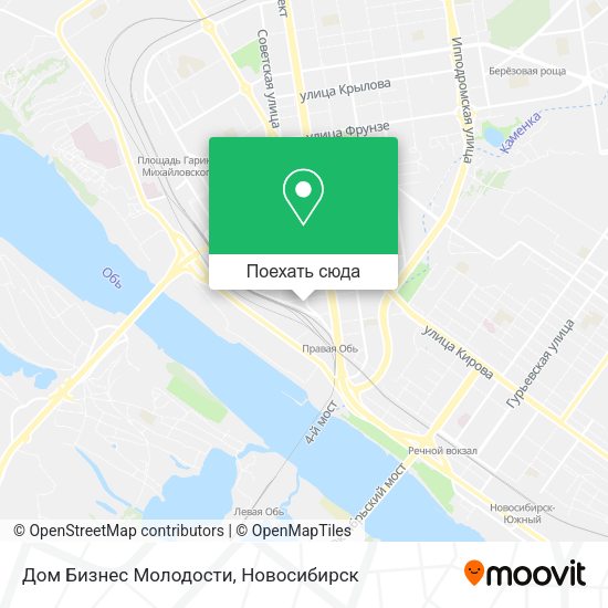 Карта Дом Бизнес Молодости