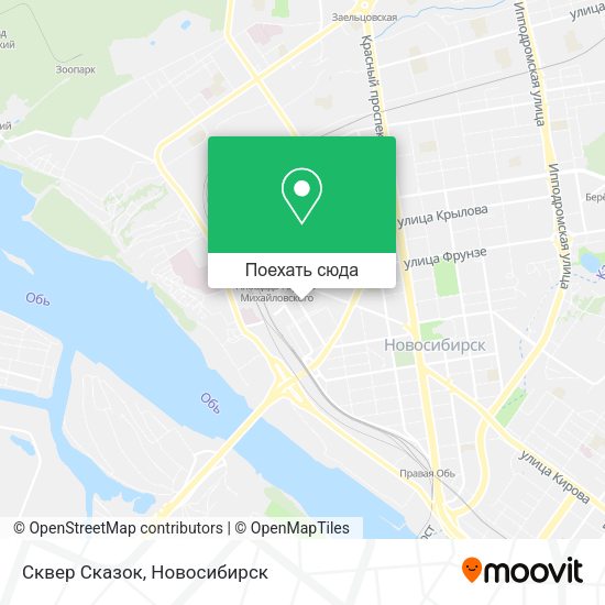 Карта Сквер Сказок