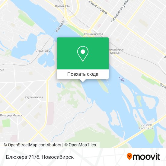 Карта Блюхера 71/б