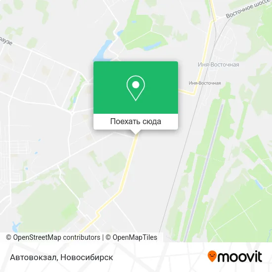 Карта Автовокзал