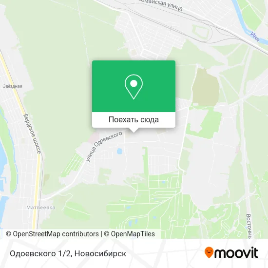 Карта Одоевского 1/2