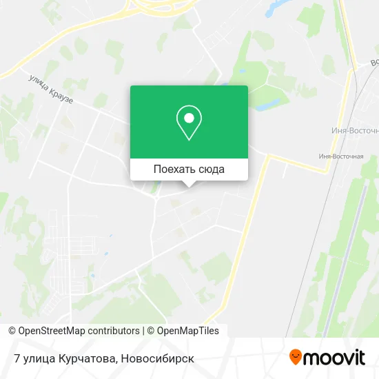 Карта 7 улица Курчатова