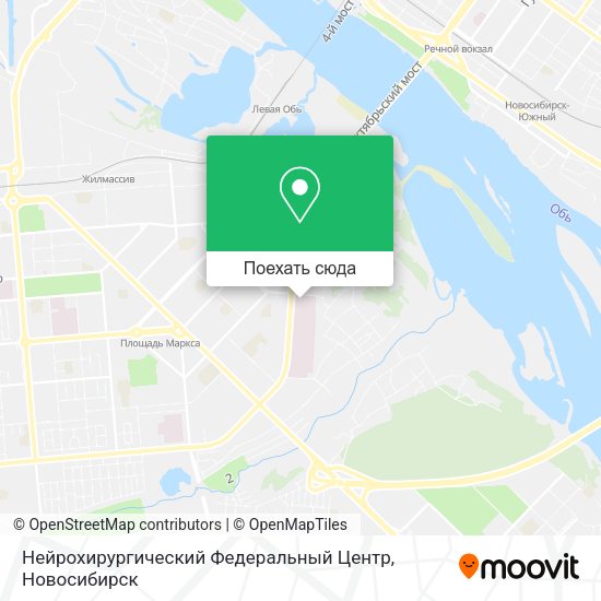 Карта Нейрохирургический Федеральный Центр