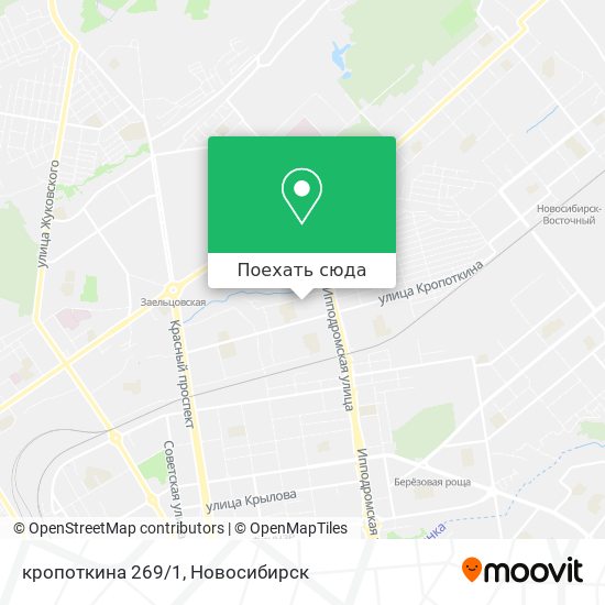 Карта кропоткина 269/1