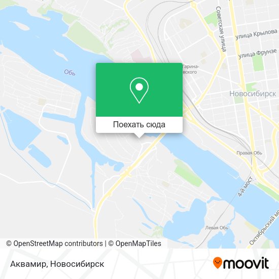 Карта Аквамир