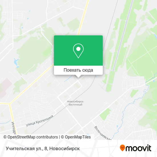 Карта Учительская ул., 8