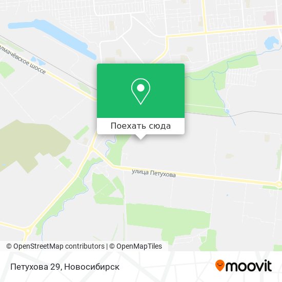 Карта Петухова 29