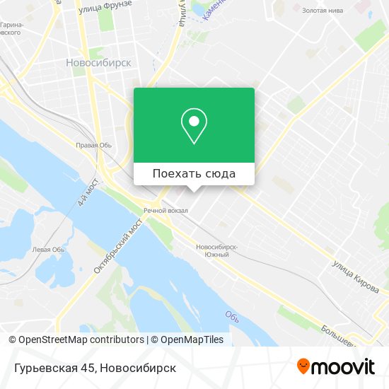 Карта Гурьевская 45