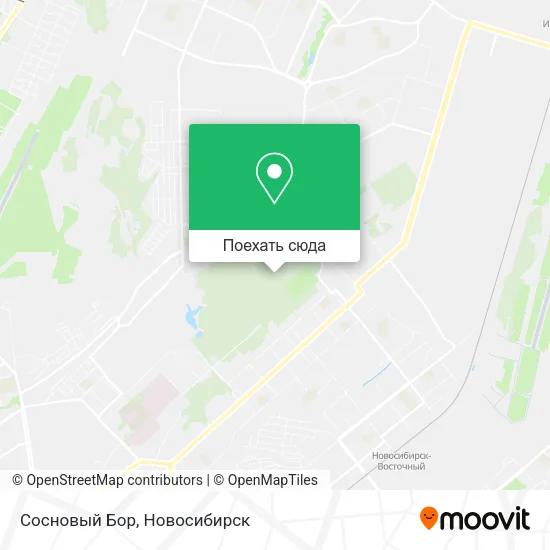 Карта Сосновый Бор