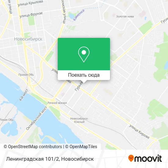 Карта Ленинградская 101/2