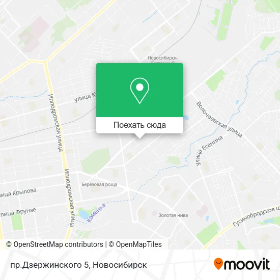 Карта пр.Дзержинского 5